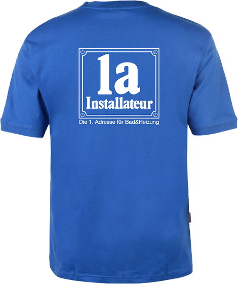1a Basic T-Shirt (inkl. Logo auf Brust und Rücken € 9,90) - B&C E190