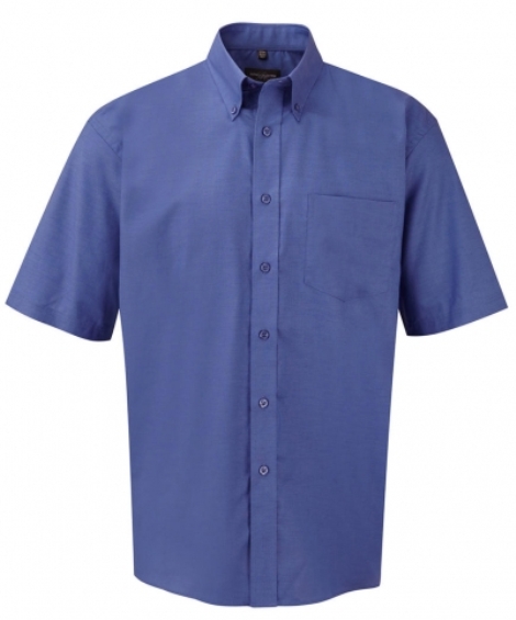Russell Oxford Hemd, Button Down, Kurzarm R-933M  1a