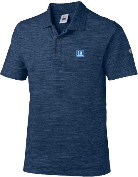 BP® Polo Shirt für Sie & Ihn meliert 1712 232 1a