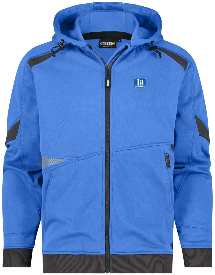 DASSY® D-FLEX LUNAX Kapuzensweatjacke  300549 1a