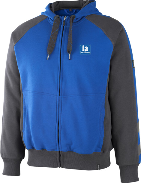 MASCOT® UNIQUE Sweatjacke WIESBADEN 50566-963 mit Kapuze 1a
