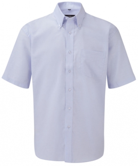 Russell Oxford Hemd, Button Down, Kurzarm R-933M  1a