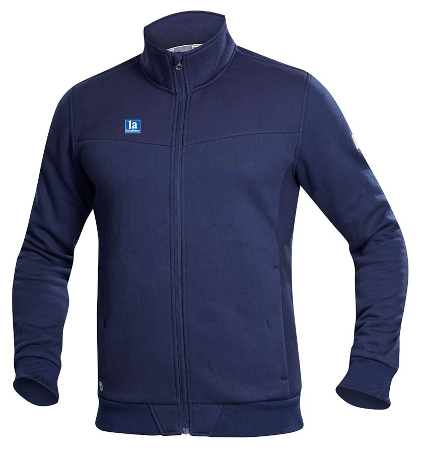 ARDON® M007 Sweatjacke mit Strickeinsätzen 1a