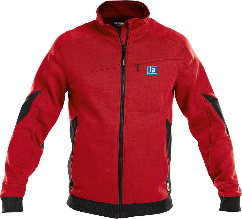 DASSY® D-FLEX Sweatjacke VELOX  300450  1a