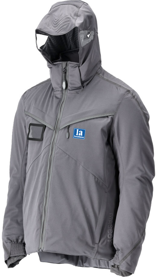 MASCOT® CUSTOMIZED Ultimate Stretch Winterjacke mit Kapuze 22035-657 1a