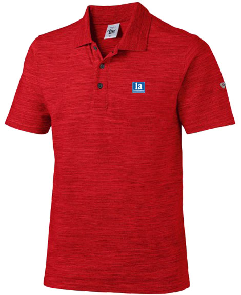 BP® Polo Shirt für Sie & Ihn meliert 1712 232 1a