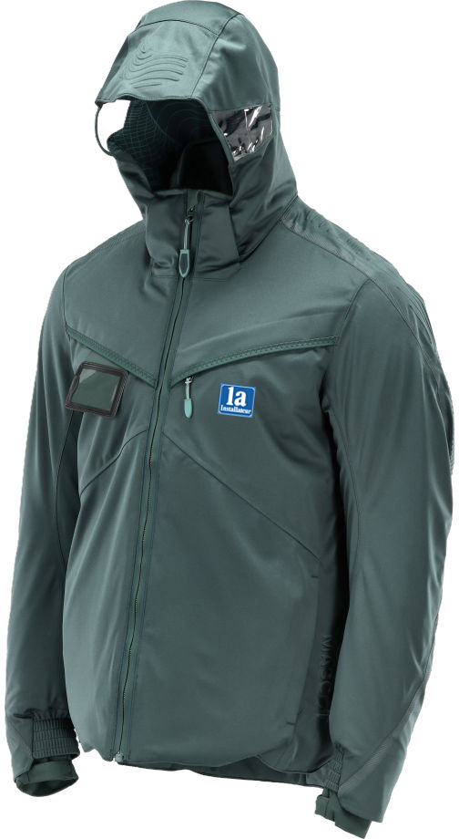 MASCOT® CUSTOMIZED Ultimate Stretch Winterjacke mit Kapuze 22035-657 1a
