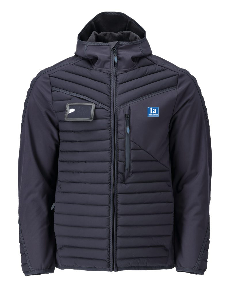 MASCOT® CUSTOMIZED ultraleichte Steppjacke mit Kapuze 22215-607 1a