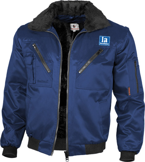 1a Winter Pilotjacke 4in1