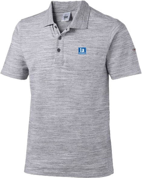 BP® Polo Shirt für Sie & Ihn meliert 1712 232 1a