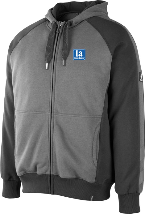 MASCOT® UNIQUE Sweatjacke WIESBADEN 50566-963 mit Kapuze 1a