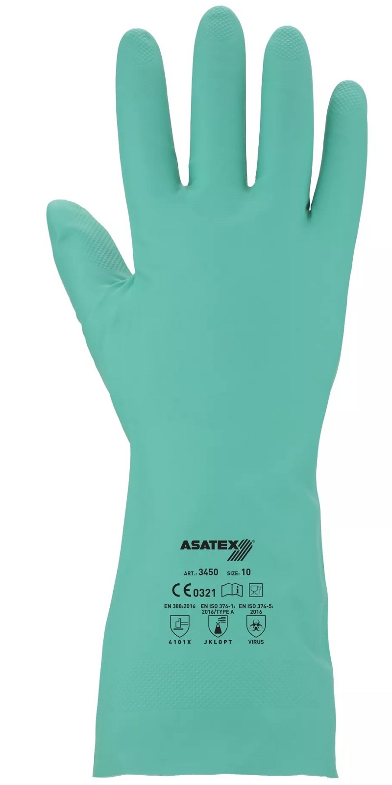 Chemikalienschutzhandschuh Nitril 3450
