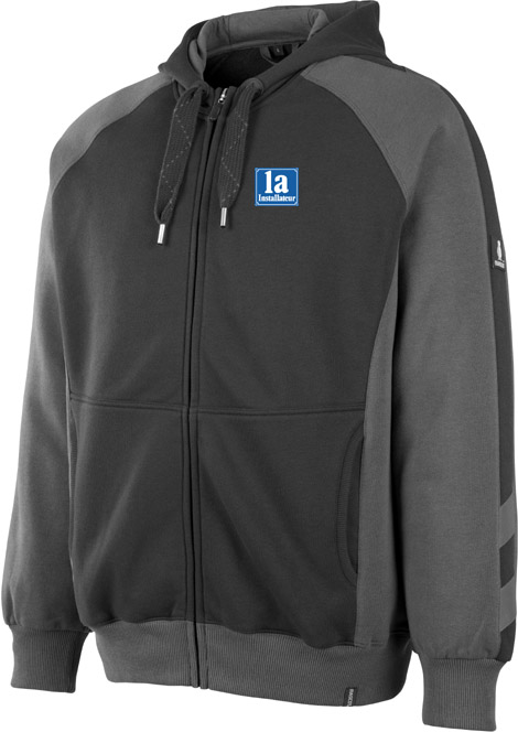 MASCOT® UNIQUE Sweatjacke WIESBADEN 50566-963 mit Kapuze 1a
