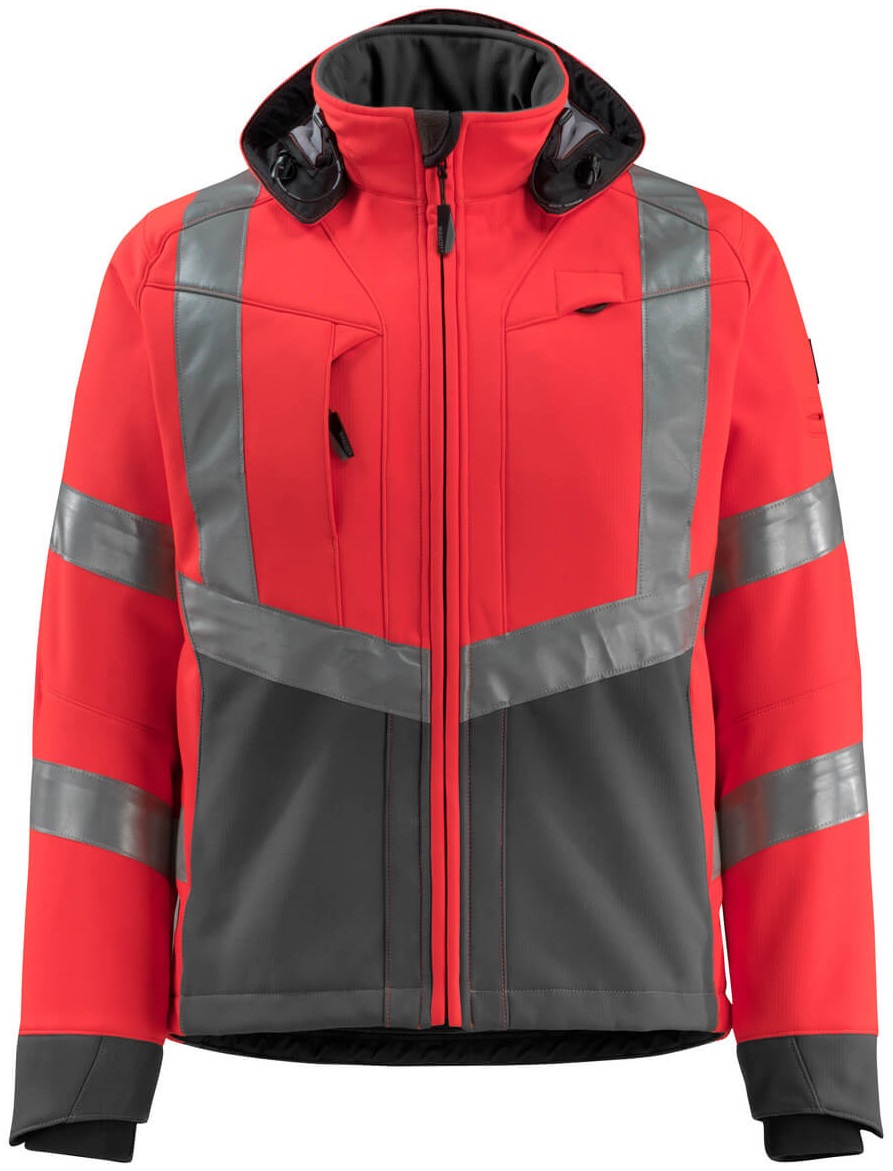 MASCOT® SAFE SUPREME Warnschutz Soft Shell Jacke BLACKPOOL 15502-246  1a
