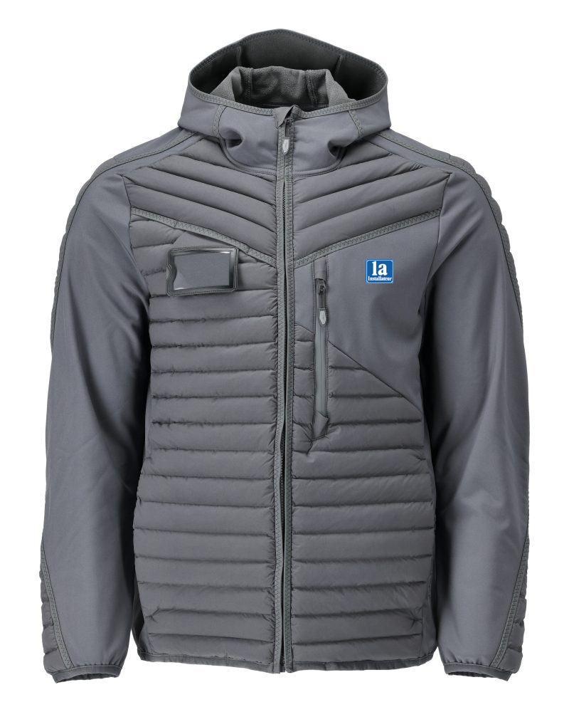 MASCOT® CUSTOMIZED ultraleichte Steppjacke mit Kapuze 22215-607 1a