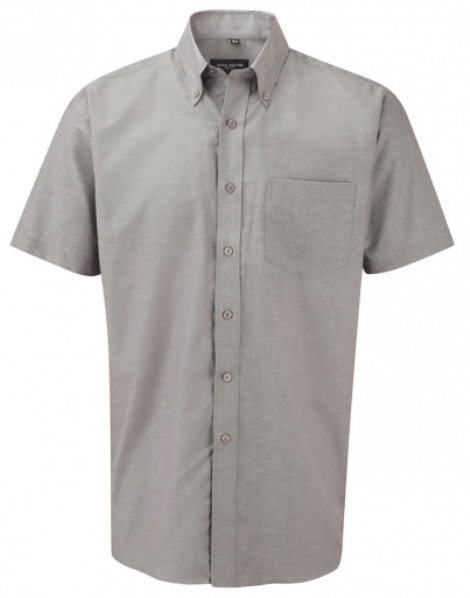 Russell Oxford Hemd, Button Down, Kurzarm R-933M  1a