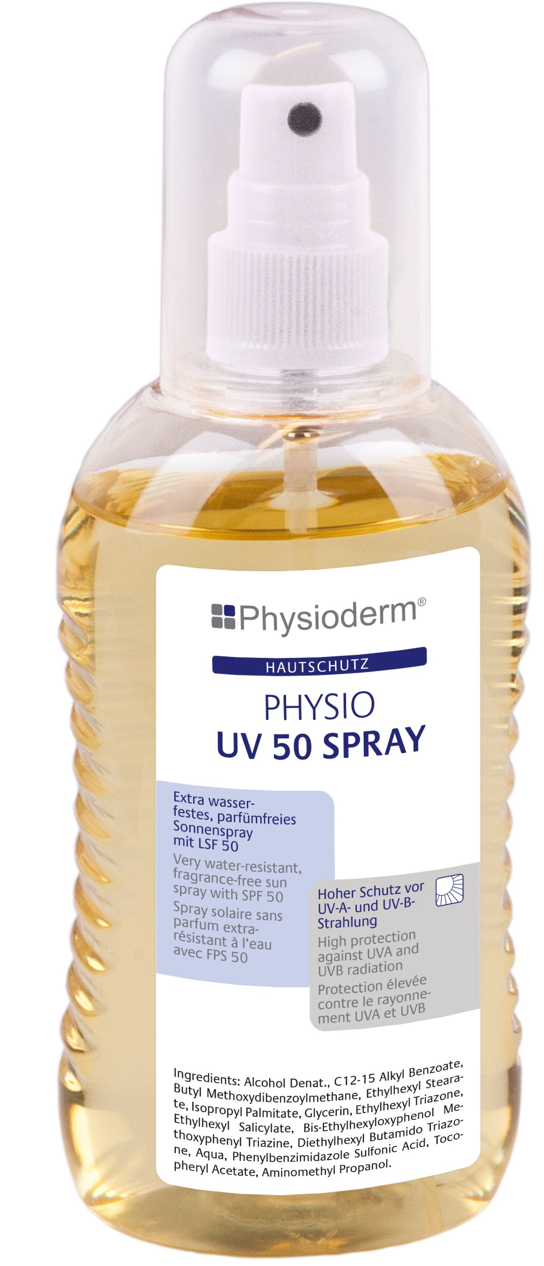 PHYSIODERM® PHYSIO UV 50 Spray Sonnen-/Hautschutz 200 ml  
